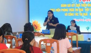 Đánh giá kết quả triển khai thực hiện phong trào thi đua Xây dựng người phụ nữ Việt Nam thời đại mới