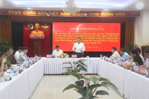 Tiếp và làm việc với Đoàn công tác của Ban Chỉ đạo 389 Quốc gia