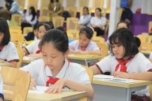 126 học sinh tham gia cuộc thi vẽ tranh Ngày Quốc tế thiếu nhi - Ước mơ của em
