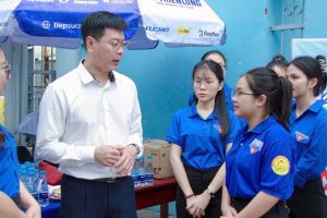 Ra quân 34 đội hình Tiếp sức mùa thi kỳ thi tuyển sinh vào lớp 10