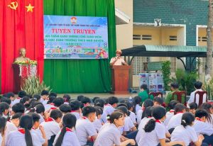 Tăng cường tuyên truyền pháp luật về trật tự an toàn giao thông cho học sinh