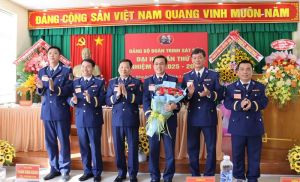 Đảng bộ Đoàn Trinh sát số 2 Cảnh sát biển Việt Nam tổ chức thành công đại hội lần V