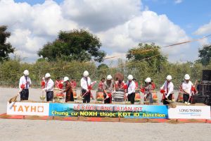 Khởi công hơn 600 căn hộ thuộc dự án nhà ở xã hội tại huyện Long Thành