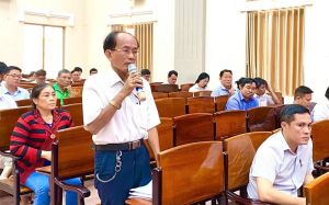 Đại biểu HĐND tỉnh tiếp xúc cử tri tại thành phố Long Khánh