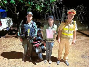 Lực lượng Cảnh sát giao thông liên tiếp phát hiện người điều khiển xe mô tô dương tính với chất ma túy