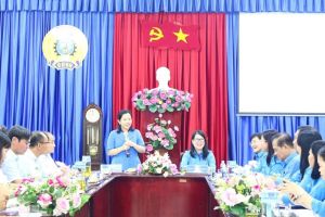 Công đoàn Đồng Nai và Bình Phước trao đổi  tình hình hoạt động Công đoàn 2 tỉnh