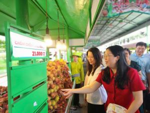 Trái cây, sản phẩm OCOP của Đồng Nai tham gia Lễ hội trái cây Nam bộ năm 2025