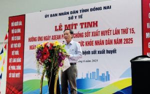 Mít tinh hưởng ứng Ngày ASEAN phòng chống sốt xuất huyết