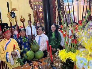 Lễ giỗ Lễ Thành hầu Nguyễn Hữu Cảnh vừa được đưa vào Danh mục di sản văn hóa phi vật thể quốc gia