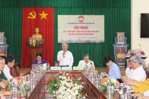 Dự thảo văn kiện Đại hội đại biểu toàn quốc lần thứ XIV của Đảng có nhiều điểm mới, phản ánh tư duy mới, tầm nhìn mới