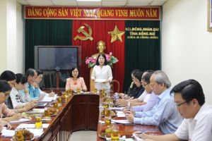 Hội nghị thống nhất nội dung Kỳ họp thứ 29 (kỳ họp chuyên đề) HĐND tỉnh khóa X