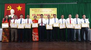 HĐND huyện Nhơn Trạch tổ chức kỳ họp thứ 19: Tổng kết nhiệm kỳ 2021–2026 và khen thưởng các tập thể, cá nhân tiêu biểu