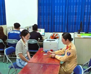 Phòng Cảnh sát giao thông Đồng Nai chuẩn bị tổ chức tiếp các kỳ sát hạch giấy phép lái xe mô tô