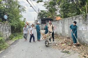 Điểm sáng trong xây dựng ấp, khu phố văn hóa
