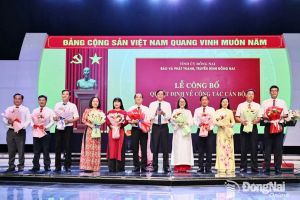 Báo và phát thanh, truyền hình Đồng Nai công bố các quyết định về công tác cán bộ