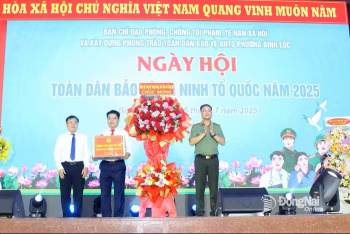 Phường Bình Lộc, tỉnh Đồng Nai tổ chức Ngày hội Toàn dân bảo vệ an ninh Tổ quốc điểm trong toàn quốc