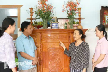 Nhiều cách làm hay trong việc chăm sóc người có công