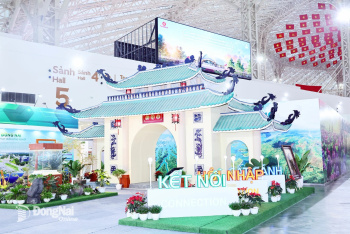 Không gian giới thiệu thành tựu phát triển Đồng Nai tại triển lãm quốc gia