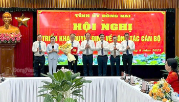 Đồng chí Nguyễn Kim Long giữ chức Phó Chủ tịch UBND tỉnh Đồng Nai