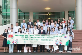 Đoàn thanh, thiếu niên tỉnh Gyeongnam, Hàn Quốc giao lưu tại...