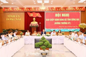 Ban Chấp hành Đảng bộ tỉnh Đồng Nai cho ý kiến về dự thảo...