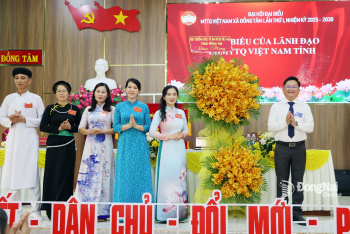 Đại hội Đại biểu MTTQ Việt Nam xã Đồng Tâm lần thứ I, nhiệm kỳ 2025-2030