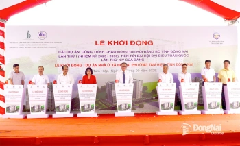 Khởi động Dự án Nhà ở xã hội tại phường Tam Hiệp chào mừng Đại hội Đảng bộ tỉnh