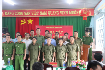 Công an xã Hưng Phước: Ra mắt mô hình “Zalo kết nối bình yên”, ứng dụng công nghệ số bảo đảm an ninh trật tự