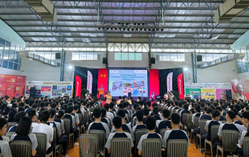 Cảnh sát giao thông Đồng Nai tổ chức đào tạo kỹ năng lái xe an toàn cho học sinh THPT Lê Quý Đôn