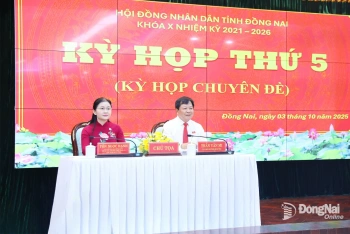 HĐND tỉnh Đồng Nai khóa X tổ chức Kỳ họp thứ 5