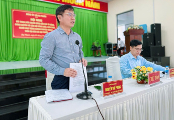 Xã Đại Phước tổ chức Hội nghị đối thoại với cán bộ, công chức, viên chức và người hoạt động không chuyên trách