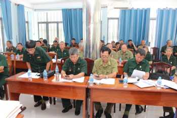 Chuẩn bị cho Đại hội Hội CCB xã Trảng Bom lần thứ I, nhiệm kỳ 2025-2030