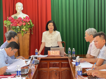    Sở Nông nghiệp và Môi trường tỉnh Đồng Nai làm việc với xã Lộc Thạnh