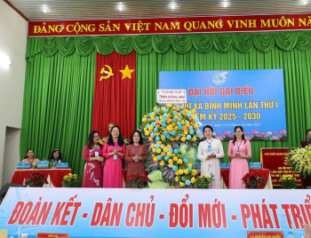 Đại hội Đại biểu Phụ nữ xã Bình Minh lần thứ Nhất, nhiệm kỳ 2025-2030