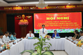 Chương trình nội dung các kỳ họp HĐND tỉnh cuối năm 2025