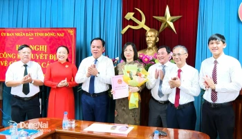 Đồng chí Trần Thị Song Bình giữ chức Phó Chánh Thanh tra tỉnh Đồng Nai