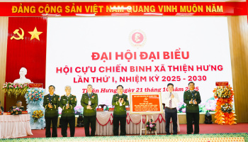Đại hội Hội Cựu chiến binh xã Thiện Hưng lần thứ I đề ra 10 chỉ tiêu