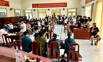 Xã Bàu Hàm khám sức khỏe nghĩa vụ quân sự năm 2026