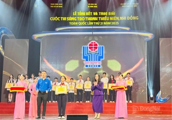 Đồng Nai có 4 đề tài đoạt giải khuyến khích cuộc thi Sáng tạo thanh thiếu niên, nhi đồng toàn quốc