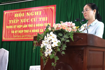 Cử tri xã Nhơn Trạch gửi gắm gần 15 ý kiến, kiến nghị trước Kỳ họp HĐND các cấp