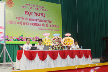 Thuế cơ sở 6, tỉnh Đồng Nai tổ chức Hội Nghị tập huấn, phổ biến chính sách thuế