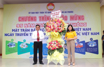 Ủy ban Mặt trận Tổ quốc xã An Phước tổ chức lễ kỷ niệm 95 năm Ngày thành lập Mặt trận Dân tộc thống nhất Việt Nam (18/11/1930 – 18/11/2025)