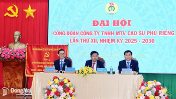 Đại hội Công đoàn Công ty TNHH MTV Cao su Phú Riềng lần thứ XII
