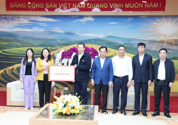 Tỉnh Đồng Nai hỗ trợ các tỉnh Phú Thọ, Lào Cai, Tuyên Quang, Thái Nguyên 41 tỷ đồng khắc phục hậu quả bão lũ