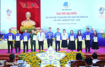 Anh Phan Thế Công được hiệp thương giữ chức Chủ tịch Hội Liên hiệp thanh niên Việt Nam tỉnh Đồng Nai khóa I