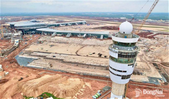 [Chùm ảnh] Ngắm ‘búp sen’ cao 123m tại Sân bay Long Thành