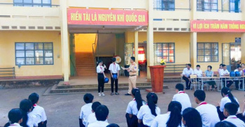 Tăng cường giáo dục an toàn giao thông cho học sinh xã Thọ Sơn
