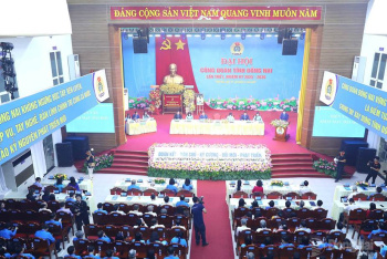 Khai mạc phiên trọng thể Đại hội Công đoàn tỉnh Đồng Nai lần thứ I