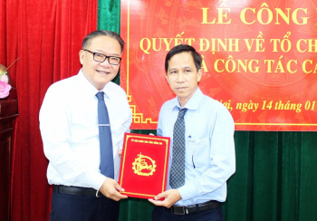 Công bố quyết định về tổ chức bộ máy và công tác cán bộ của Trường cao đẳng Kỹ thuật - Công nghệ Đồng Nai