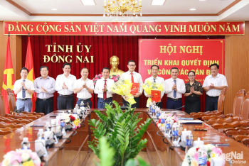 Đồng chí Nguyễn Phong An được điều động, bổ nhiệm giữ chức...
